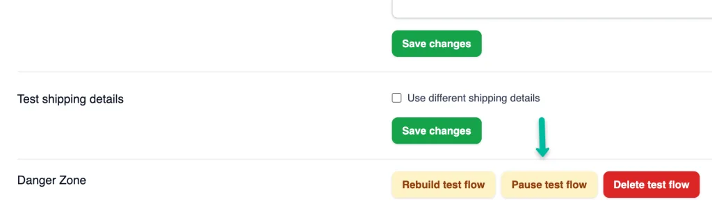 Pro Tip : Pause test flows that are tied to temporary workflows, outdated features, or workflows currently under