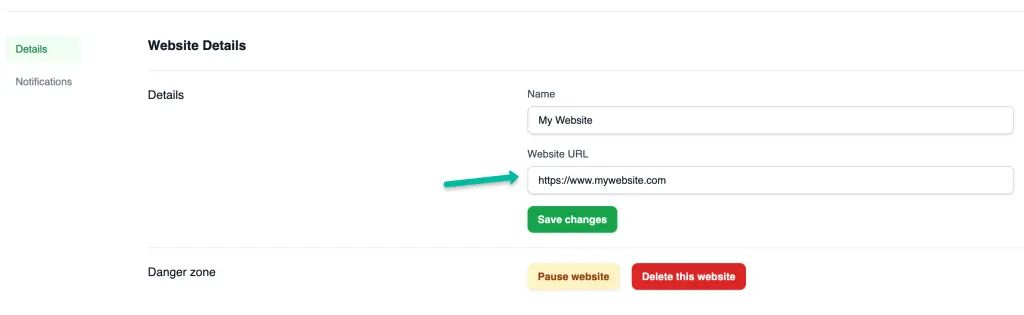 If the website is already on the new URL and has the CheckView plugin activated, CheckView will connect and any