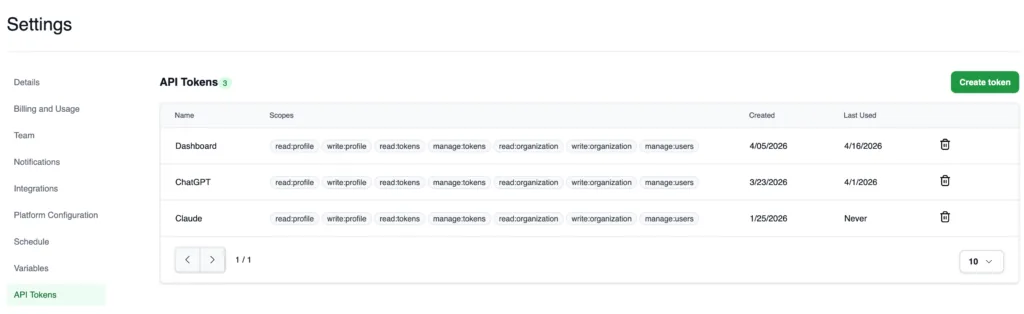 REST API CheckView