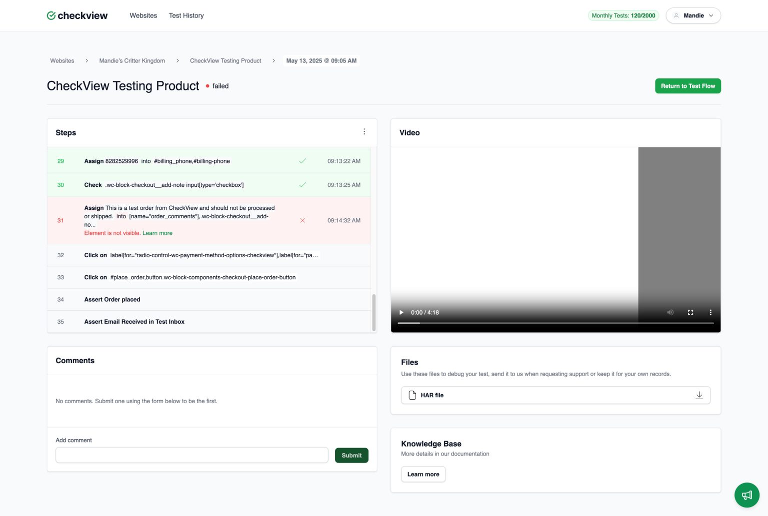 Checkview Router Understanding the Test Results – CheckView